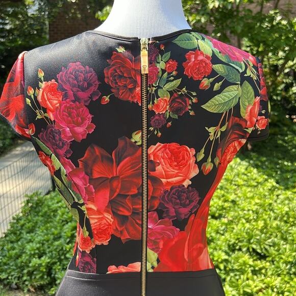 Ted Baker Floral Xylee Skater Dress - Picture 10 of 11